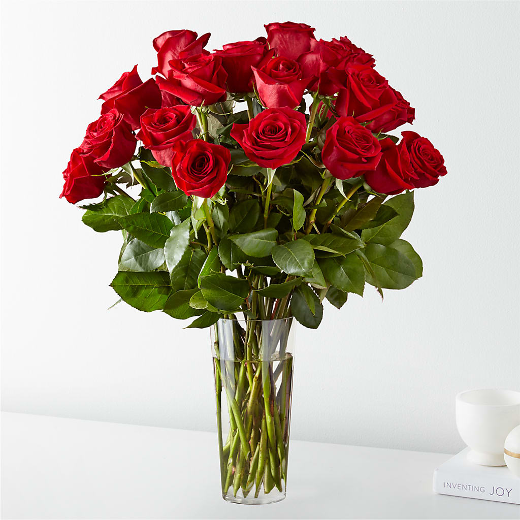 Long Stem Red Rose Bouquet – Fleuriste Boutique Du Moulin, L'ile-perrot PQ