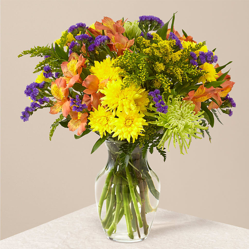 Marmalade Skies Bouquet – Fleuriste Boutique Du Moulin, L'ile-perrot PQ