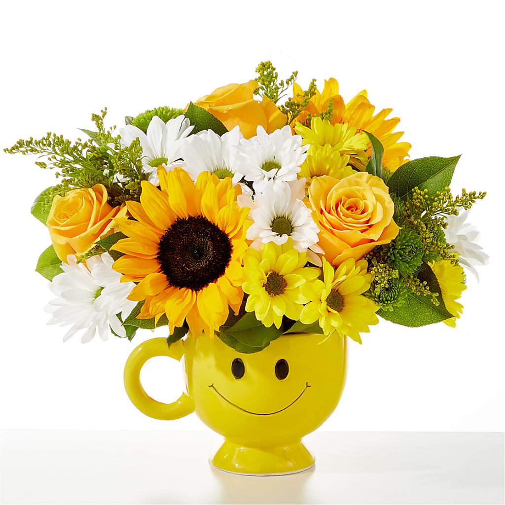 Be Happy Bouquet – Fleuriste Boutique Du Moulin, L'ile-perrot PQ