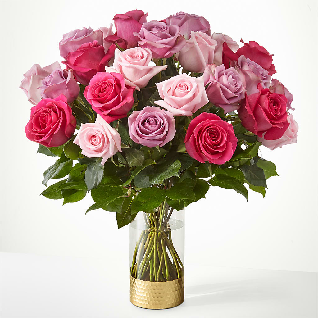 Pure Beauty Mixed Roses – Fleuriste Boutique Du Moulin, L'ile-perrot PQ