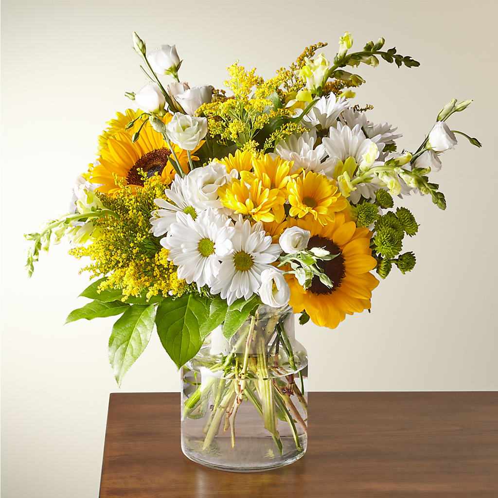 Hello Sunshine Bouquet – Fleuriste Boutique Du Moulin, L'ile-perrot PQ