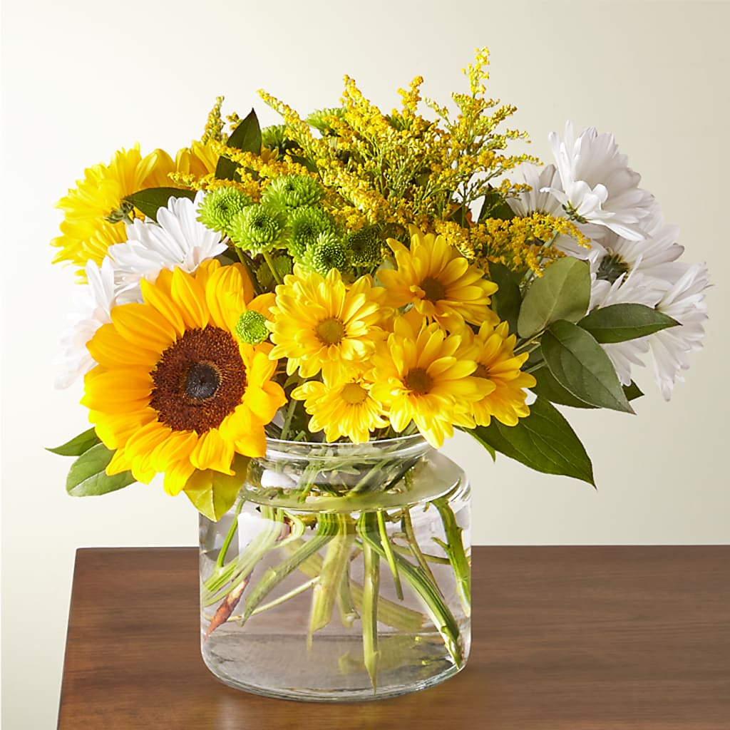 Hello Sunshine Bouquet – Fleuriste Boutique Du Moulin, L'ile-perrot PQ
