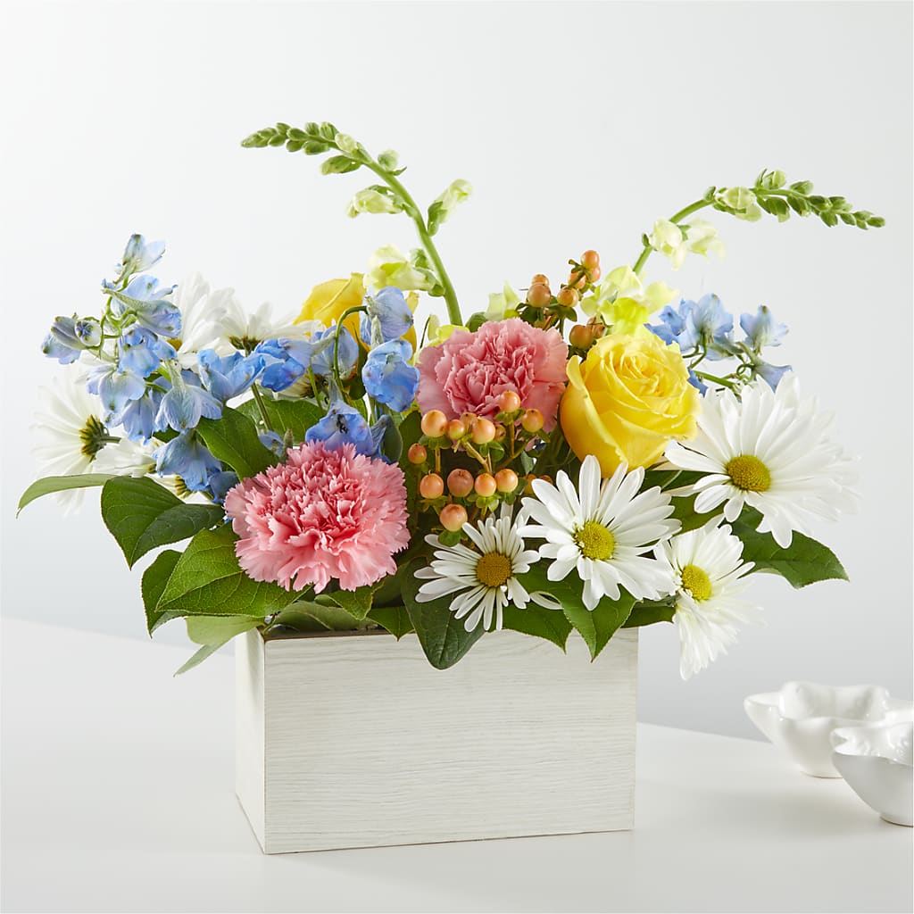 Sun Salutation Box Bouquet – Fleuriste Boutique Du Moulin, L'ile-perrot PQ