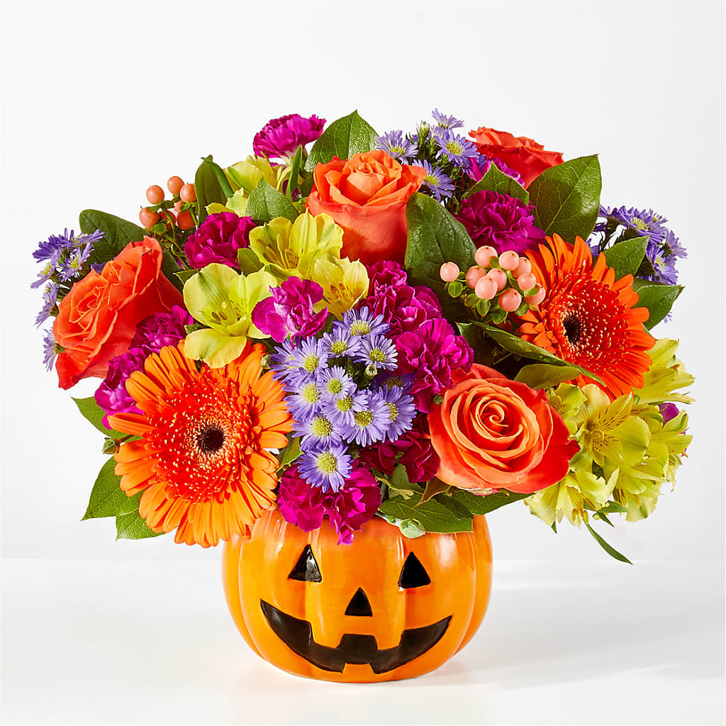 Tricks & Treats Pumpkin – Fleuriste Boutique Du Moulin, L'ile-perrot PQ
