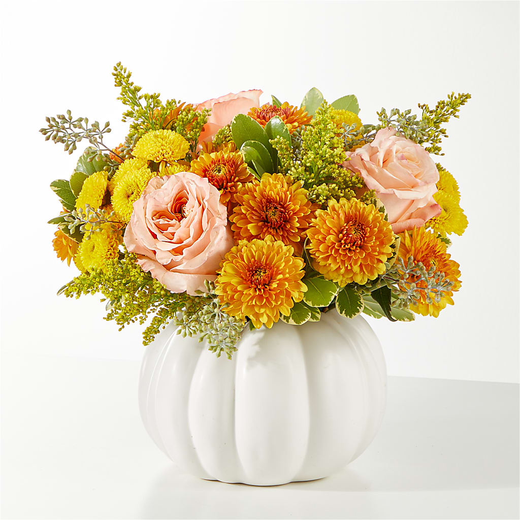 Peachy Pumpkin – Fleuriste Boutique Du Moulin, L'ile-perrot PQ