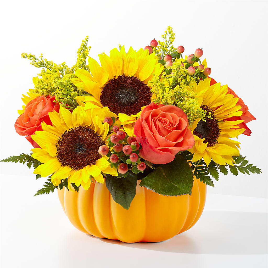 Pick of the Patch Pumpkin Bouquet – Fleuriste Boutique Du Moulin, L'ile-perrot PQ