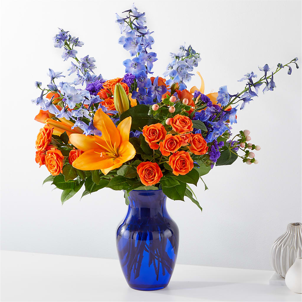Radiant Citrus Bouquet – Fleuriste Boutique Du Moulin, L'ile-perrot PQ
