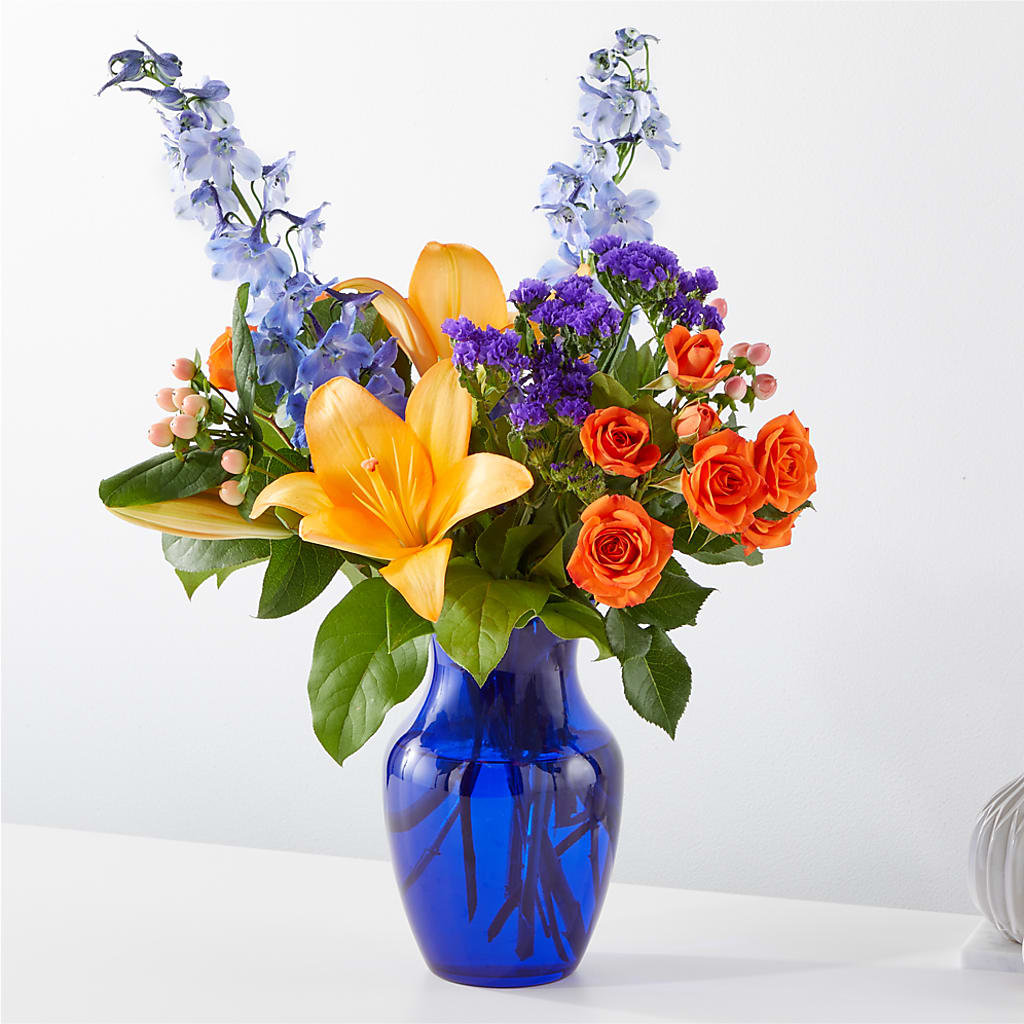 Radiant Citrus Bouquet – Fleuriste Boutique Du Moulin, L'ile-perrot PQ