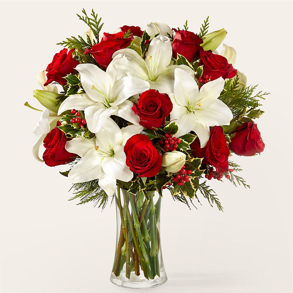 Sparkling Snowflakes Bouquet – Fleuriste Boutique Du Moulin, L'ile-perrot PQ