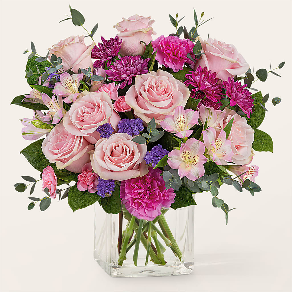 Rosy Radiance Bouquet – Fleuriste Boutique Du Moulin, L'ile-perrot PQ