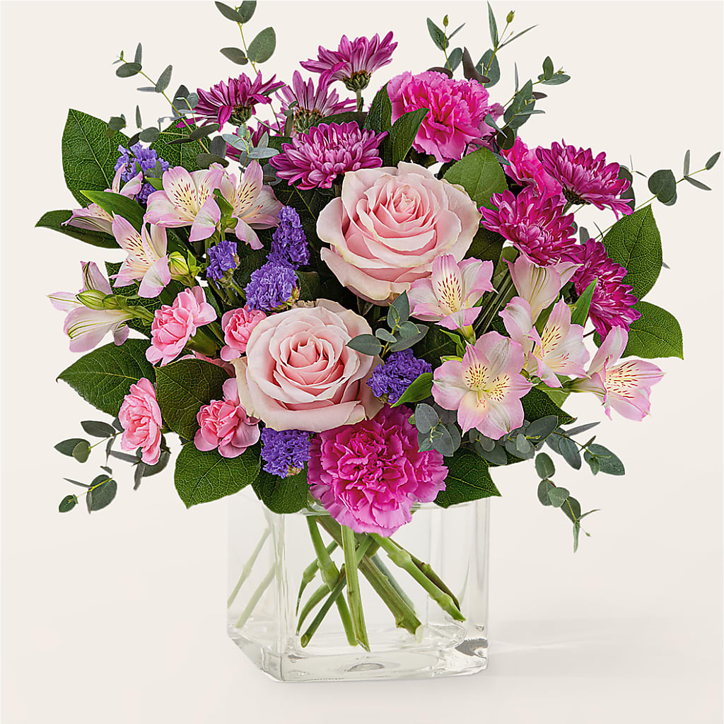 Rosy Radiance Bouquet – Fleuriste Boutique Du Moulin, L'ile-perrot PQ