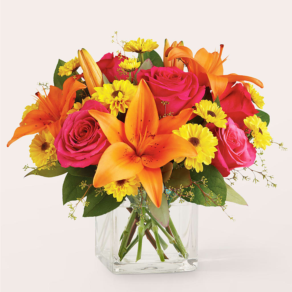 Neon Lights Bouquet – Fleuriste Boutique Du Moulin, L'ile-perrot PQ