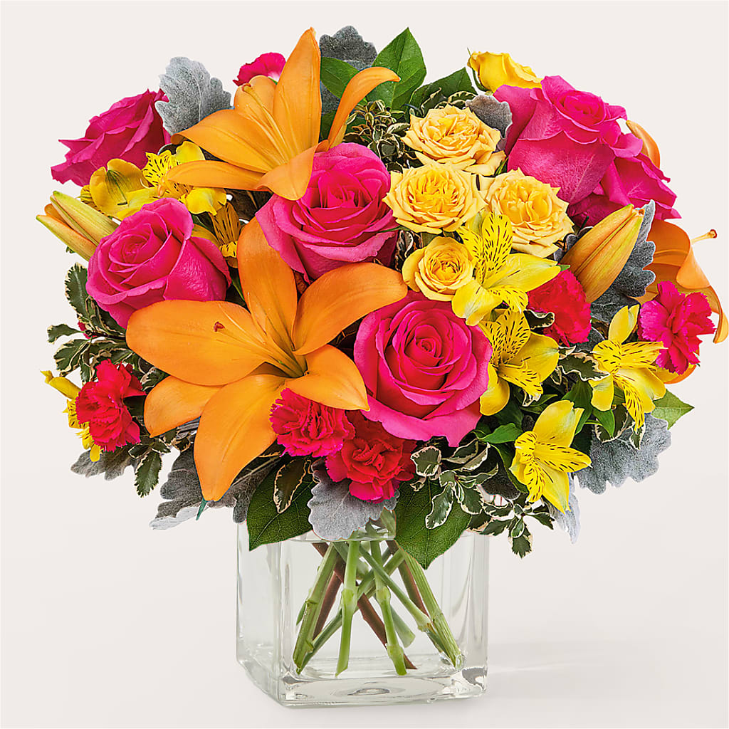 To the Tropics Bouquet – Fleuriste Boutique Du Moulin, L'ile-perrot PQ