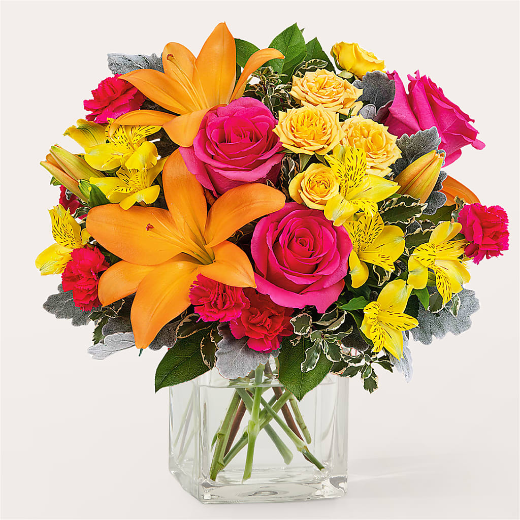 To the Tropics Bouquet – Fleuriste Boutique Du Moulin, L'ile-perrot PQ