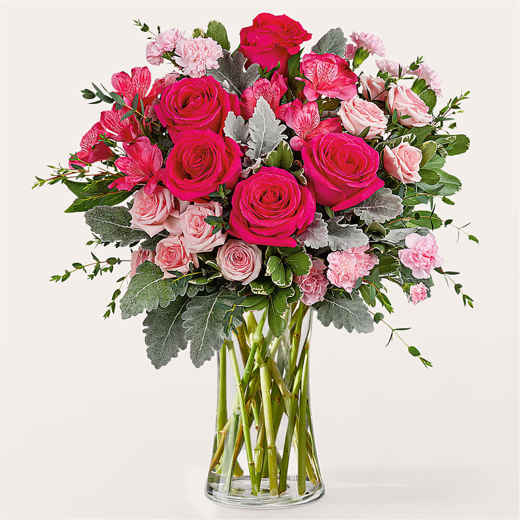 Tickled Pink Bouquet – Fleuriste Boutique Du Moulin, L'ile-perrot PQ