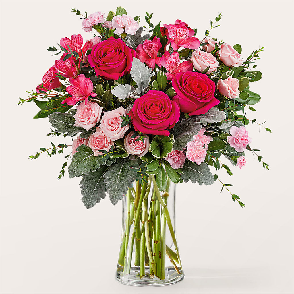 Tickled Pink Bouquet – Fleuriste Boutique Du Moulin, L'ile-perrot PQ
