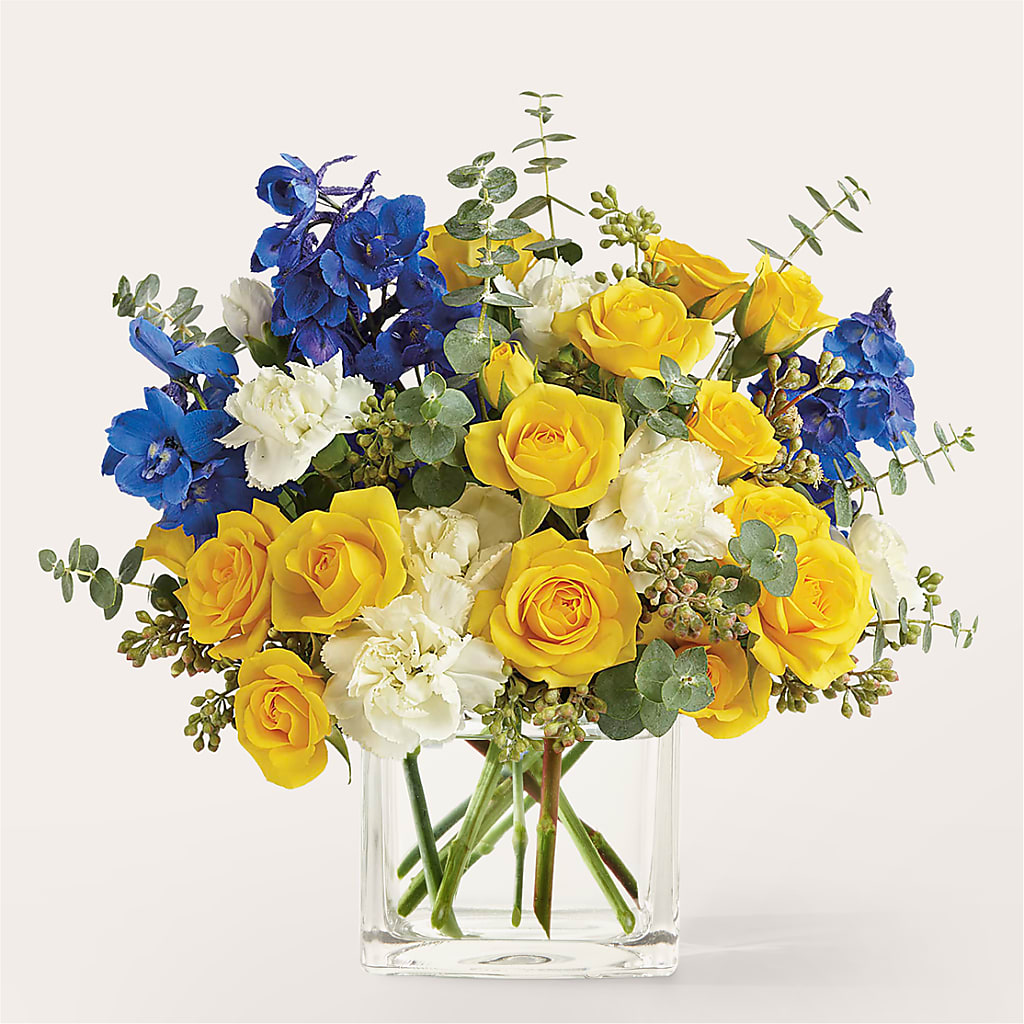 Sparkling Citrine Bouquet – Fleuriste Boutique Du Moulin, L'ile-perrot PQ