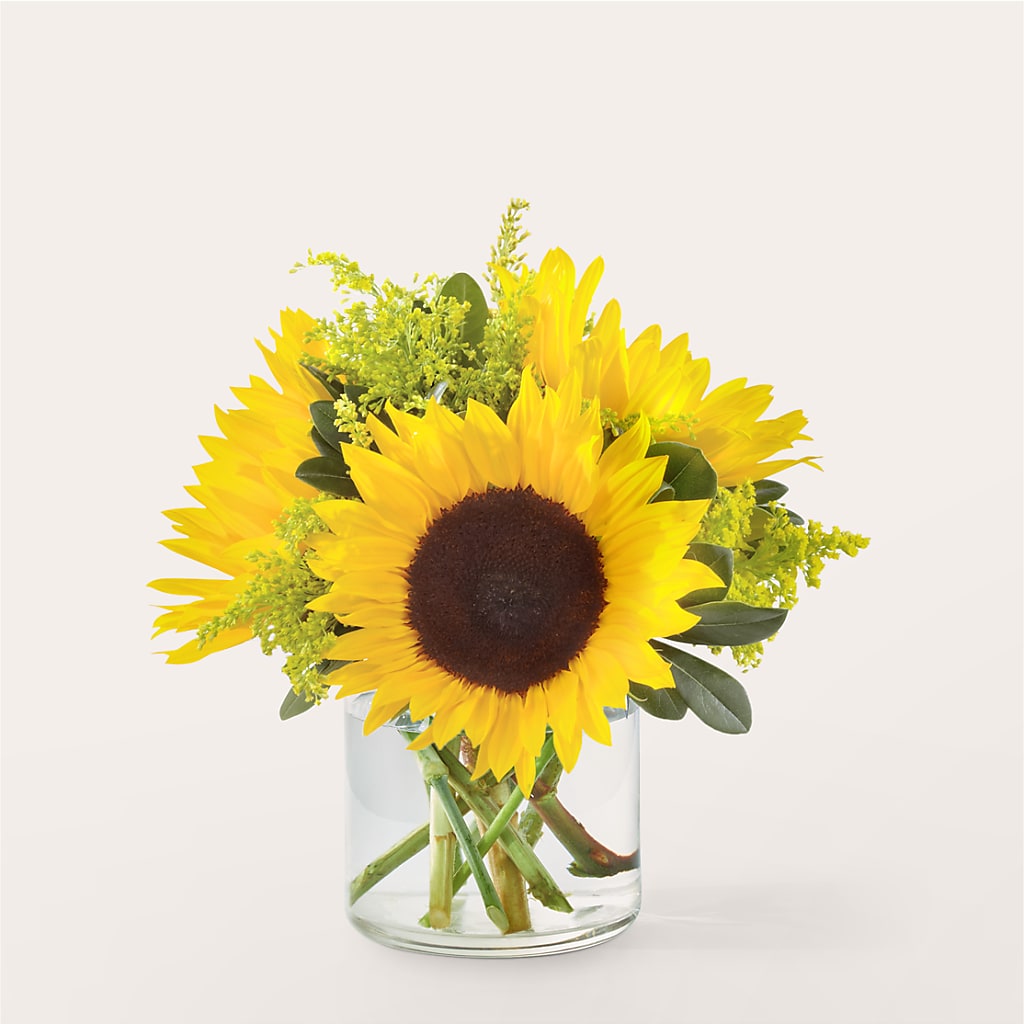 Beaming Sunflower Bouquet – Fleuriste Boutique Du Moulin, L'ile-perrot PQ
