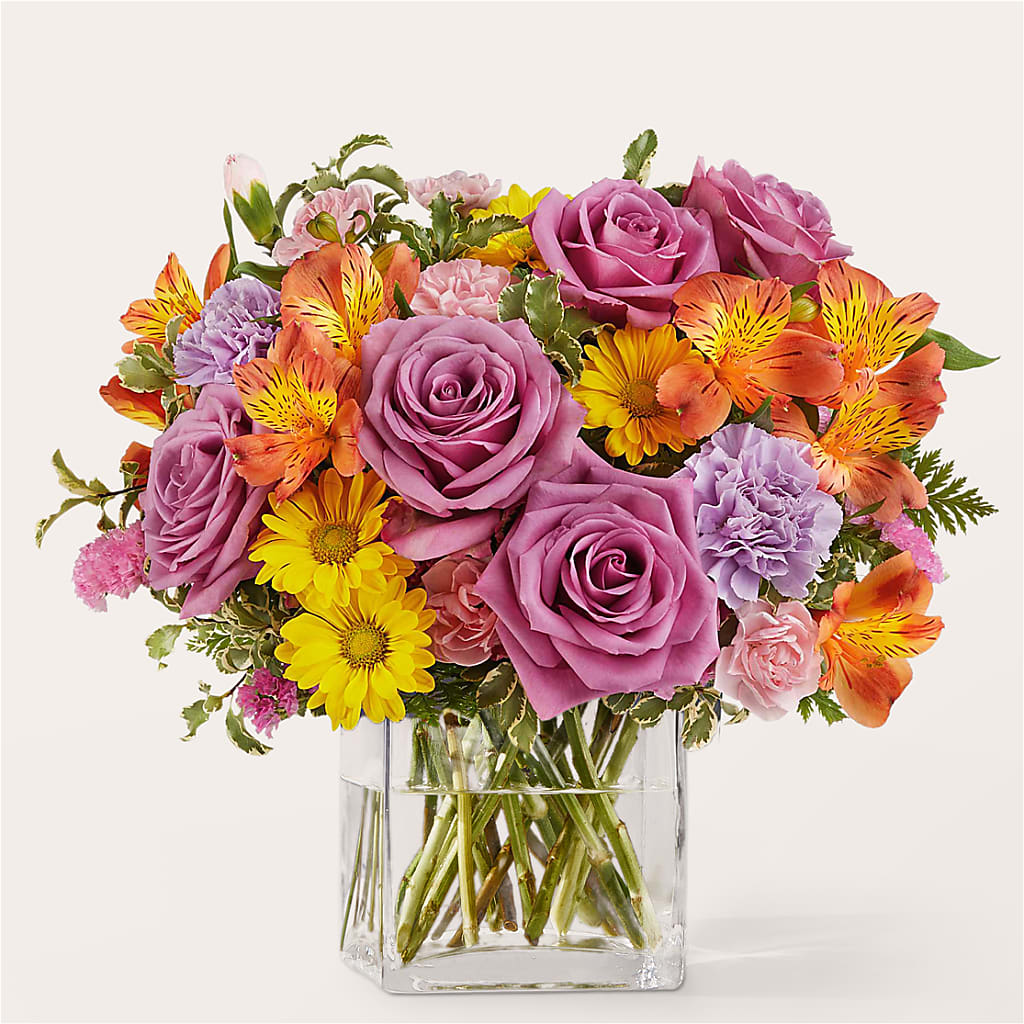 Shades of Happiness Bouquet – Fleuriste Boutique Du Moulin, L'ile-perrot PQ