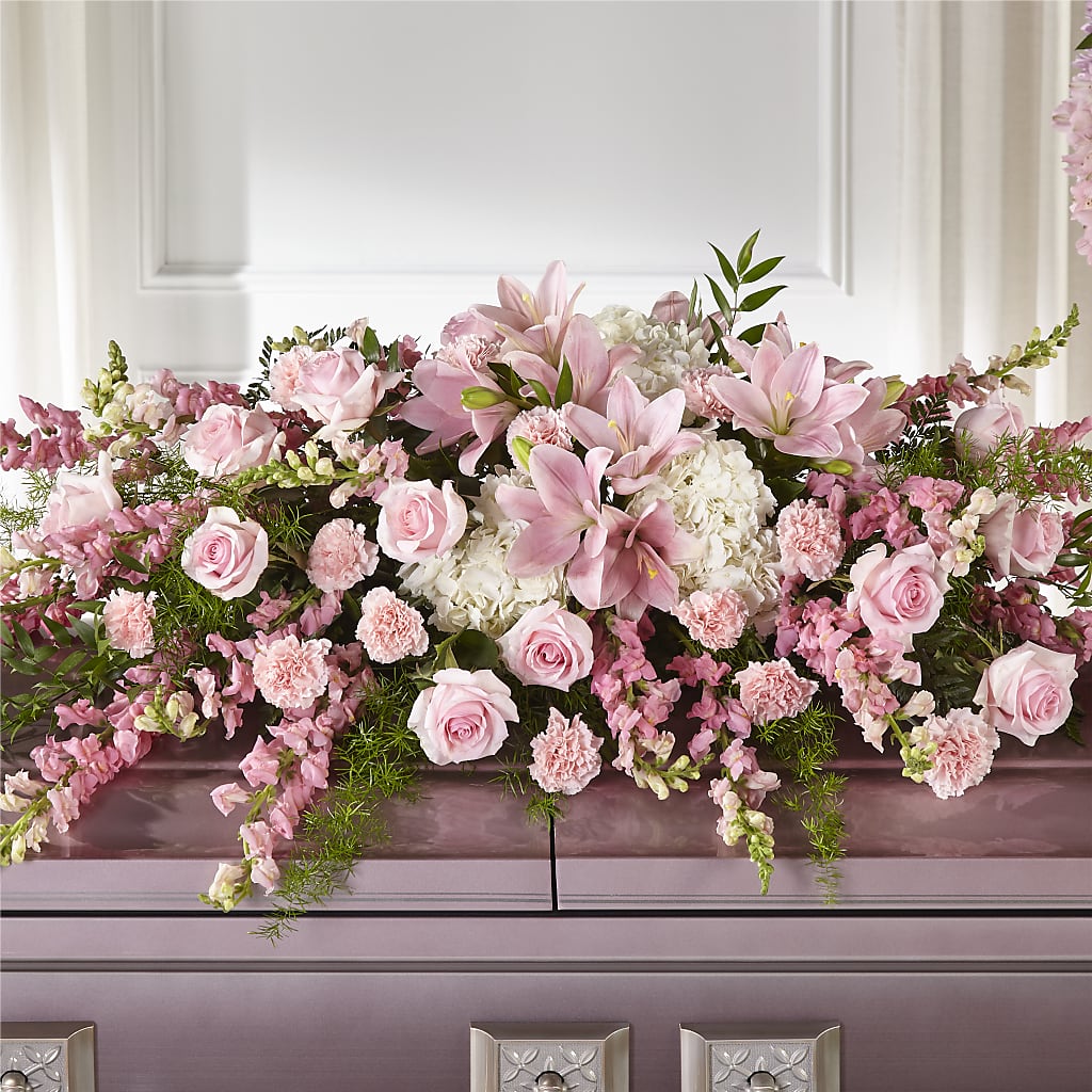 Life & Remembrance Casket Spray – Fleuriste Boutique Du Moulin, L'ile-perrot PQ
