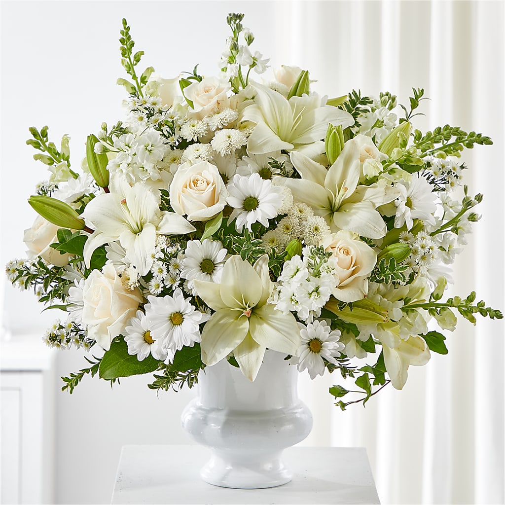 Uplifting Urn Arrangement – Fleuriste Boutique Du Moulin, L'ile-perrot PQ