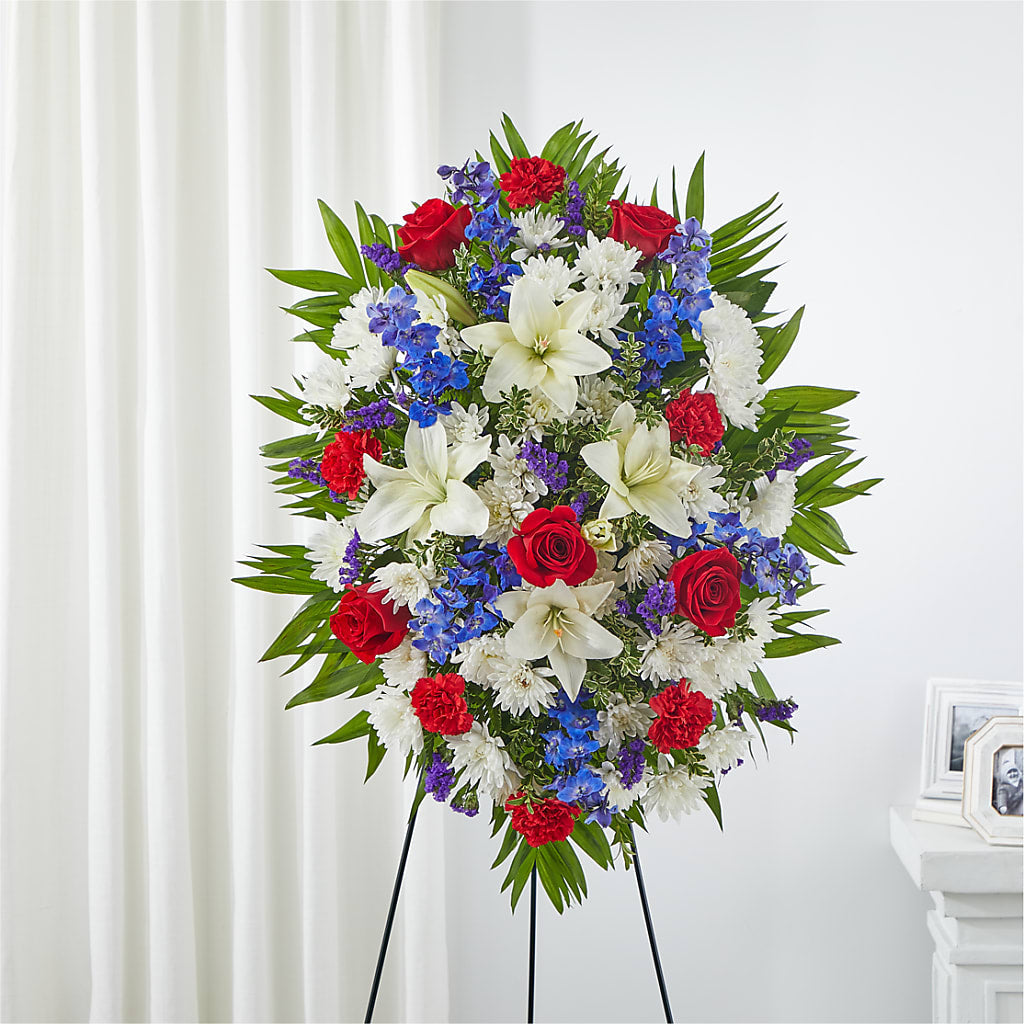 Cherished Service Standing Spray – Fleuriste Boutique Du Moulin, L'ile-perrot PQ