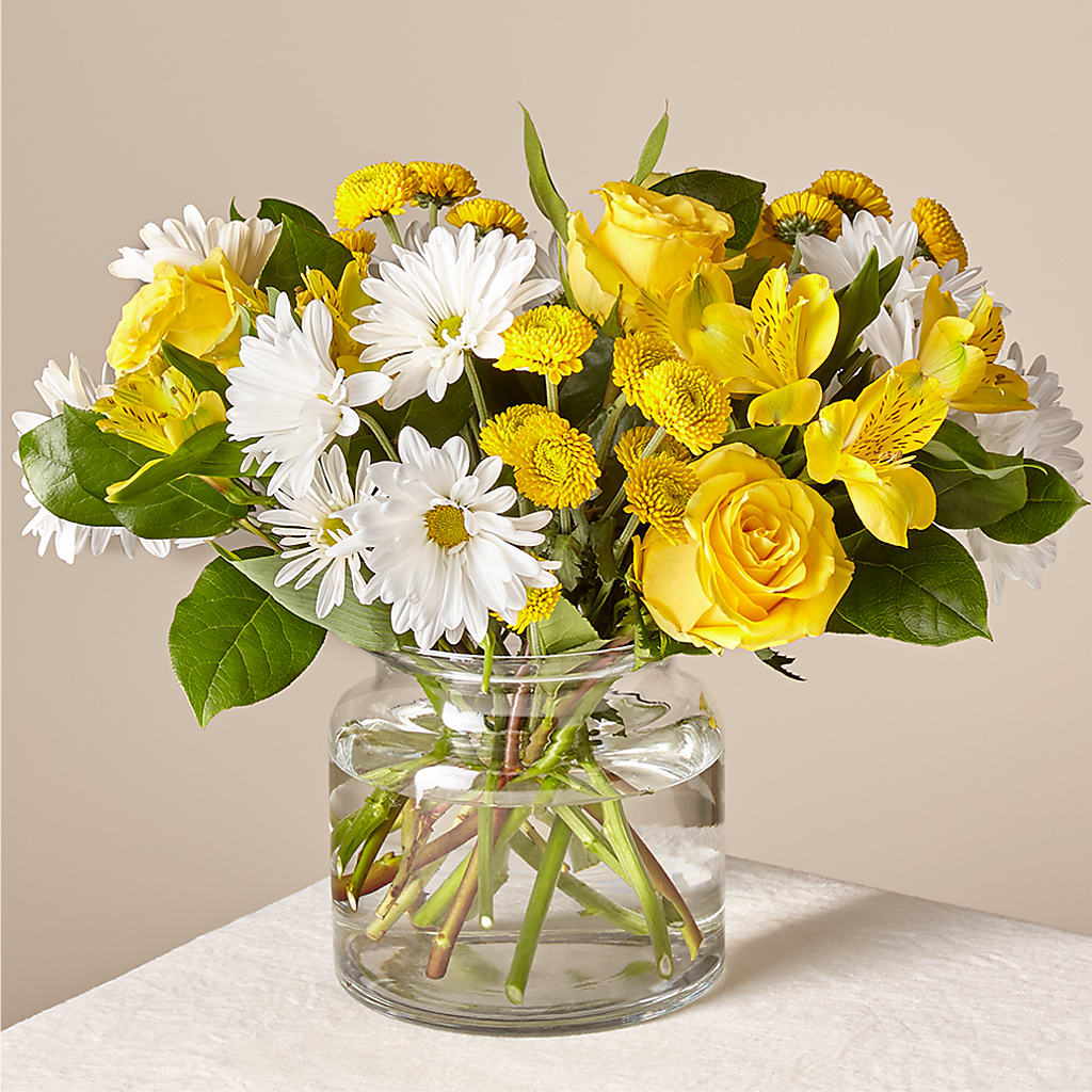 Sunny Sentiments Bouquet – Fleuriste Boutique Du Moulin, L'ile-perrot PQ