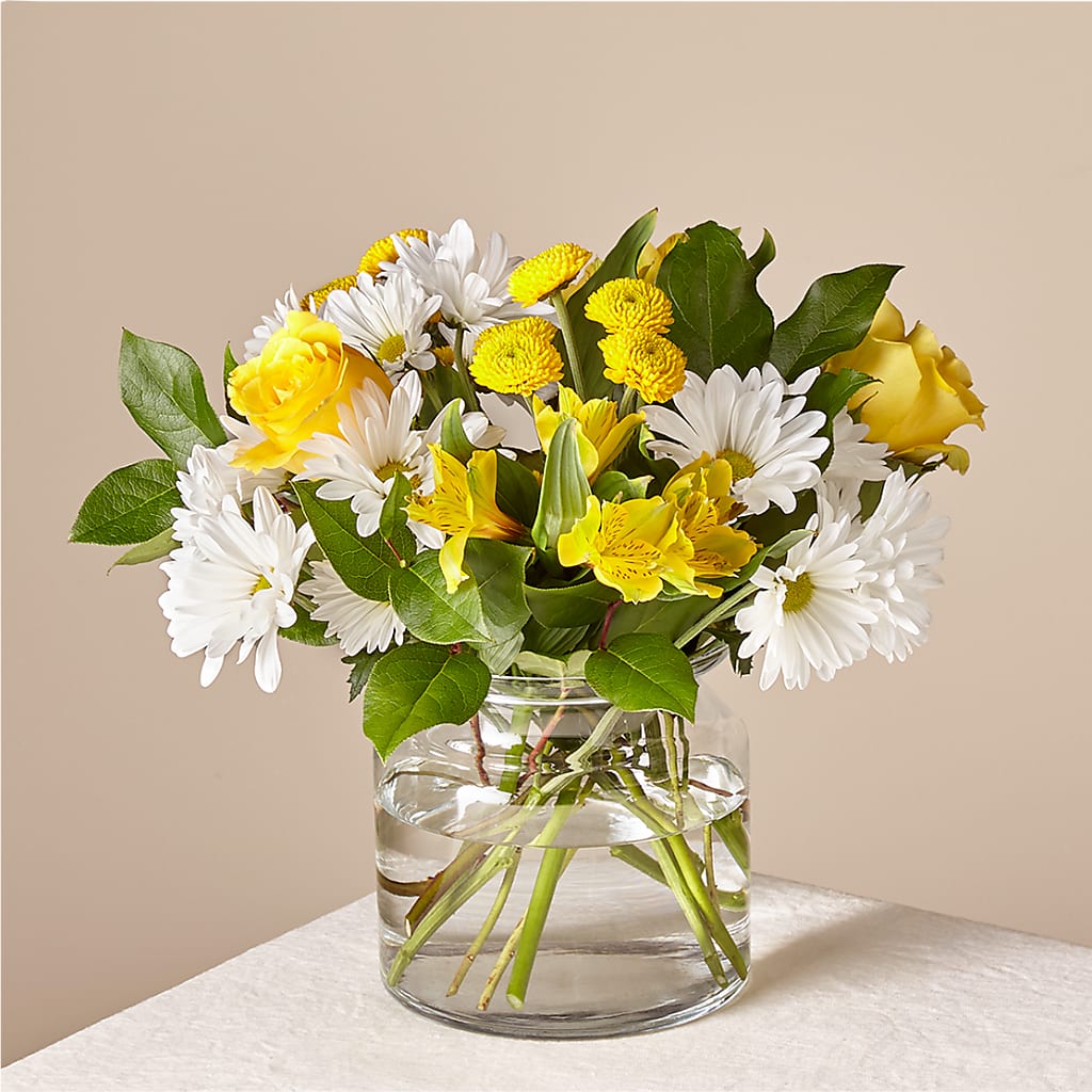 Sunny Sentiments Bouquet – Fleuriste Boutique Du Moulin, L'ile-perrot PQ
