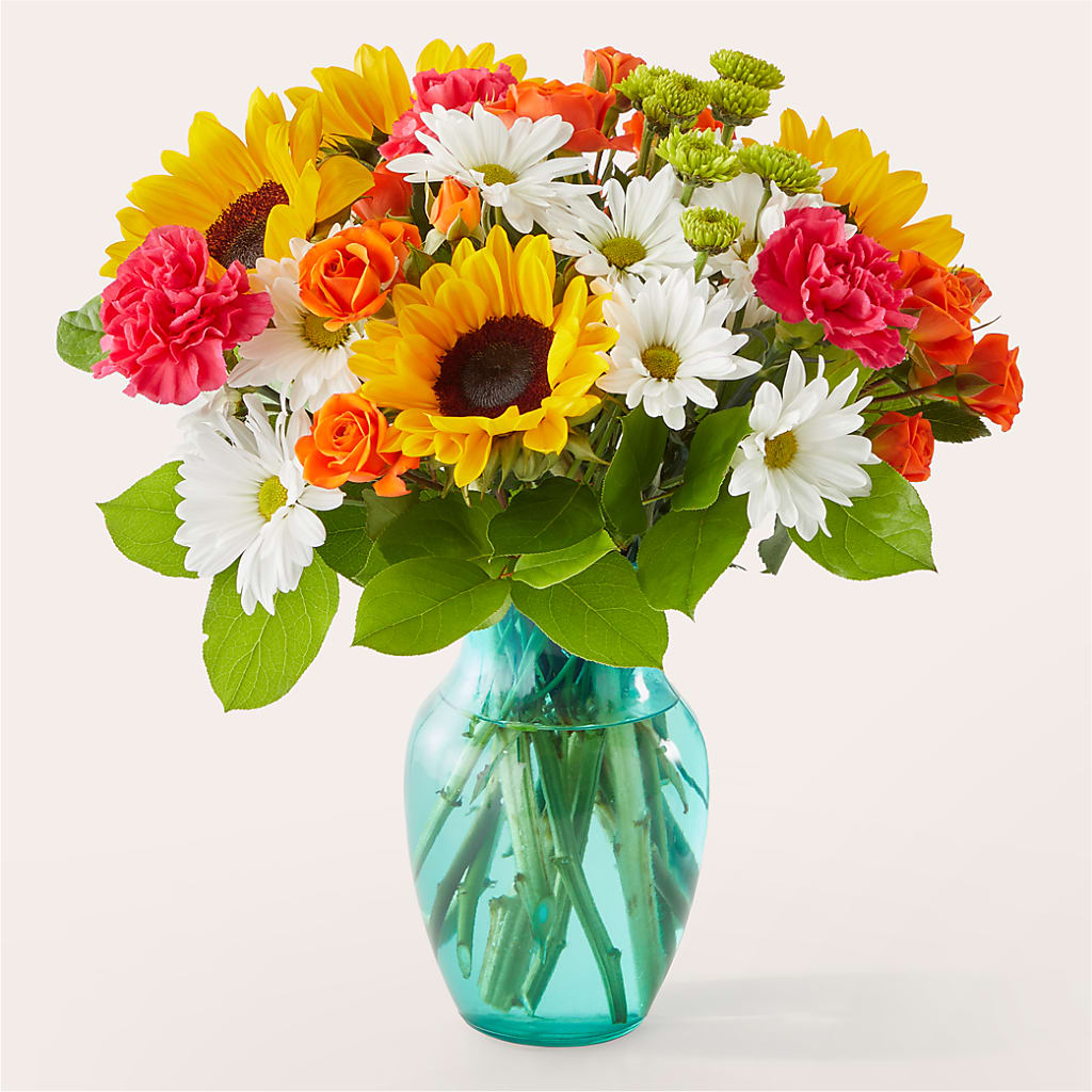 Sun-drenched Blooms Bouquet – Fleuriste Boutique Du Moulin, L'ile-perrot PQ