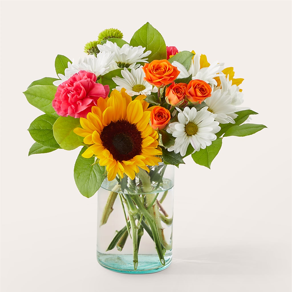 Sun-drenched Blooms Bouquet – Fleuriste Boutique Du Moulin, L'ile-perrot PQ