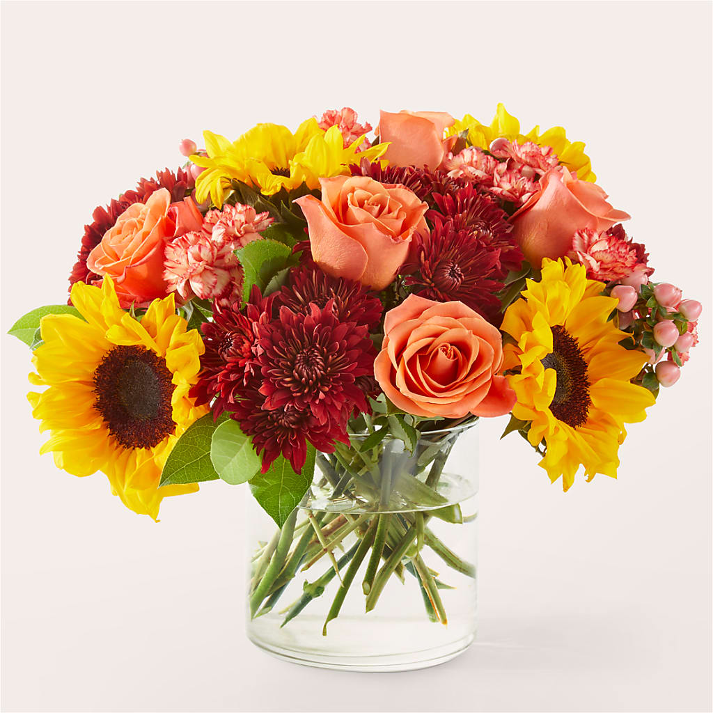 September Sunset Bouquet – Fleuriste Boutique Du Moulin, L'ile-perrot PQ