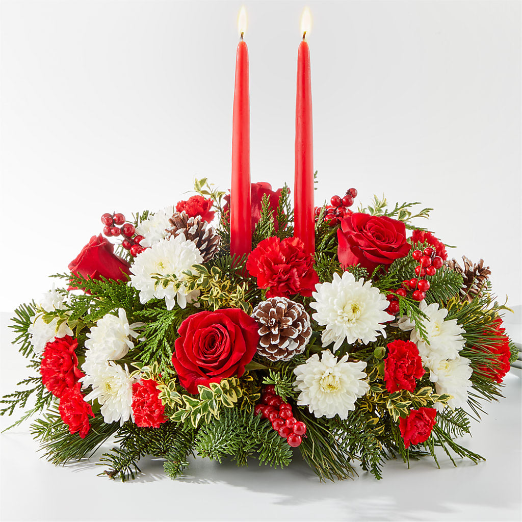 Holiday Soiree Centerpiece – Fleuriste Boutique Du Moulin, L'ile-perrot PQ