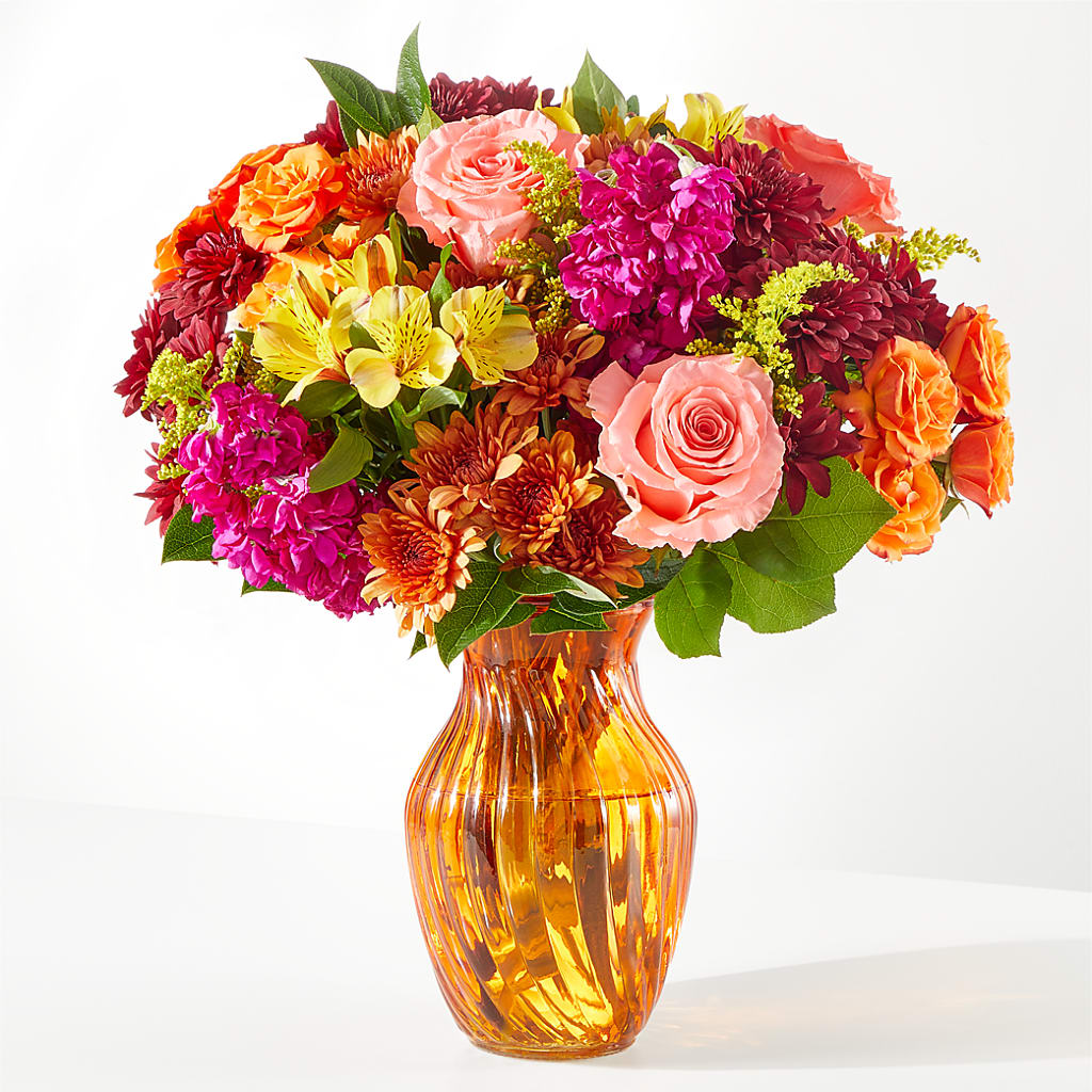 Amber Muse Bouquet – Fleuriste Boutique Du Moulin, L'ile-perrot PQ