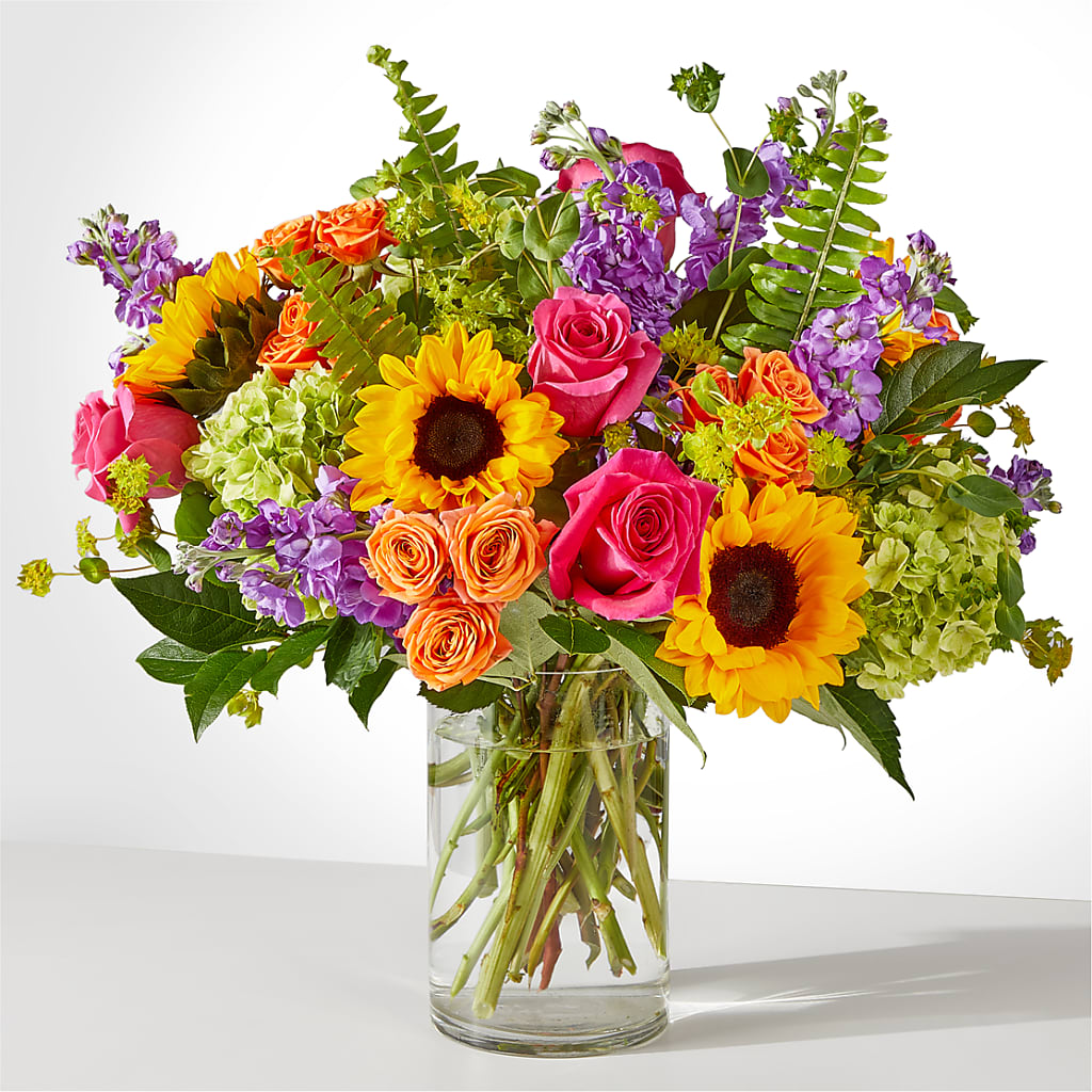 Vibrant Greetings Bouquet – Fleuriste Boutique Du Moulin, L'ile-perrot PQ