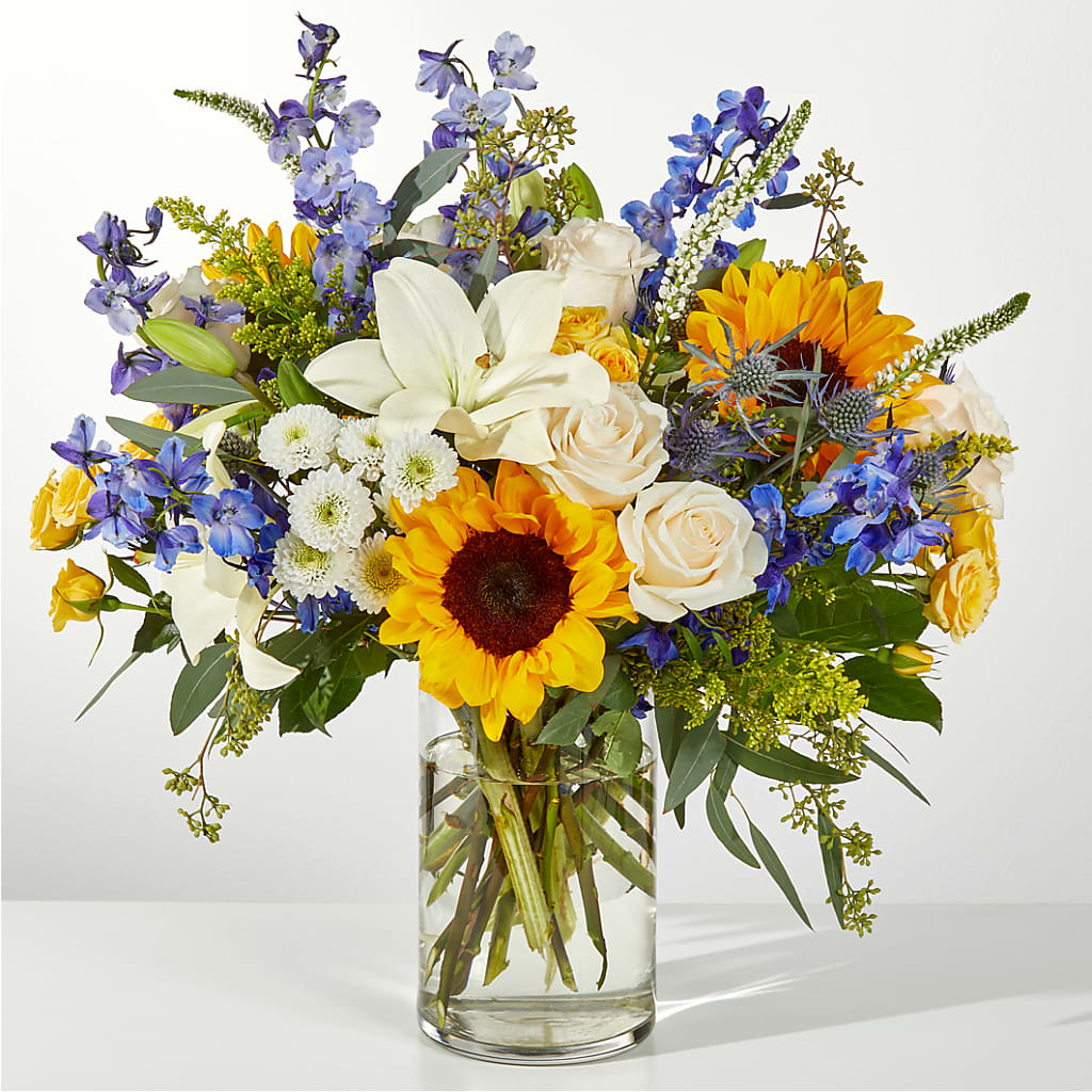Wonderfully Sunny Bouquet – Fleuriste Boutique Du Moulin, L'ile-perrot PQ