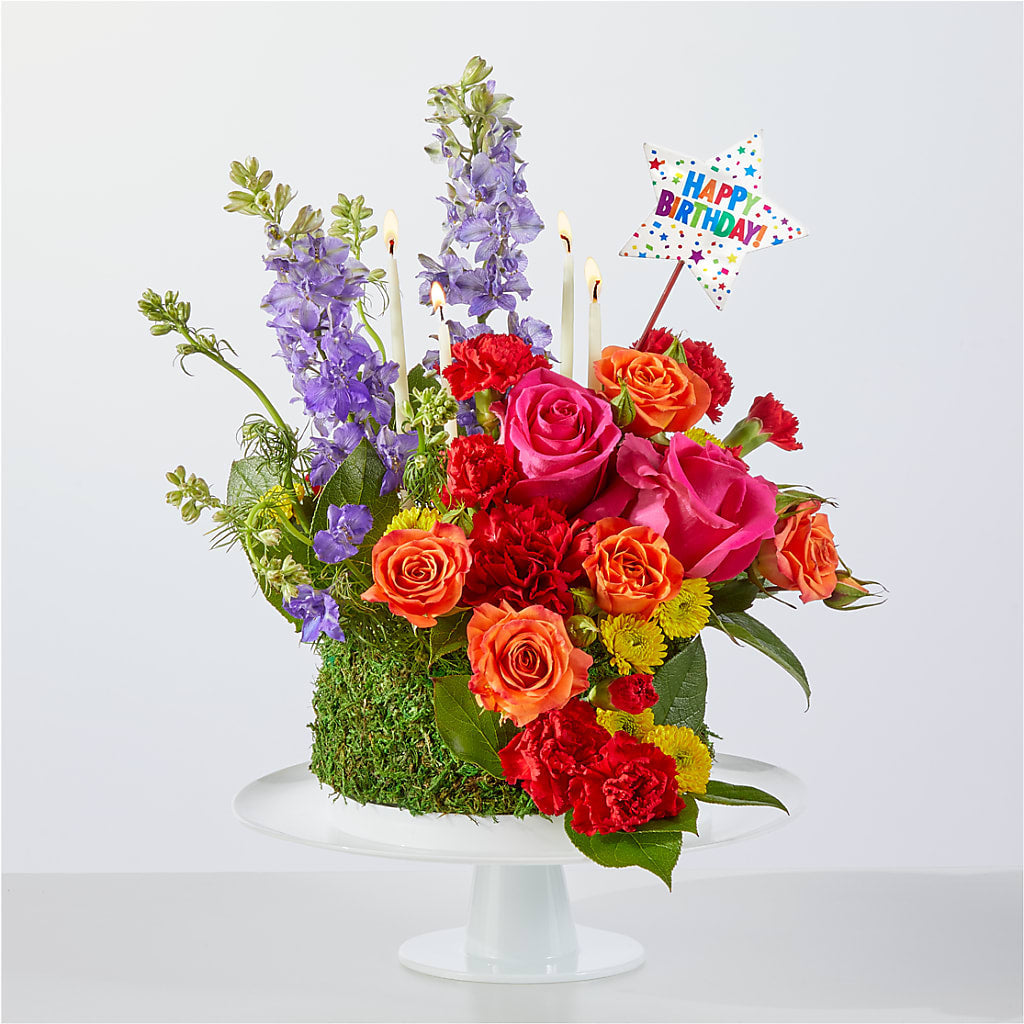 Best Year Yet Floral Cake – Fleuriste Boutique Du Moulin, L'ile-perrot PQ