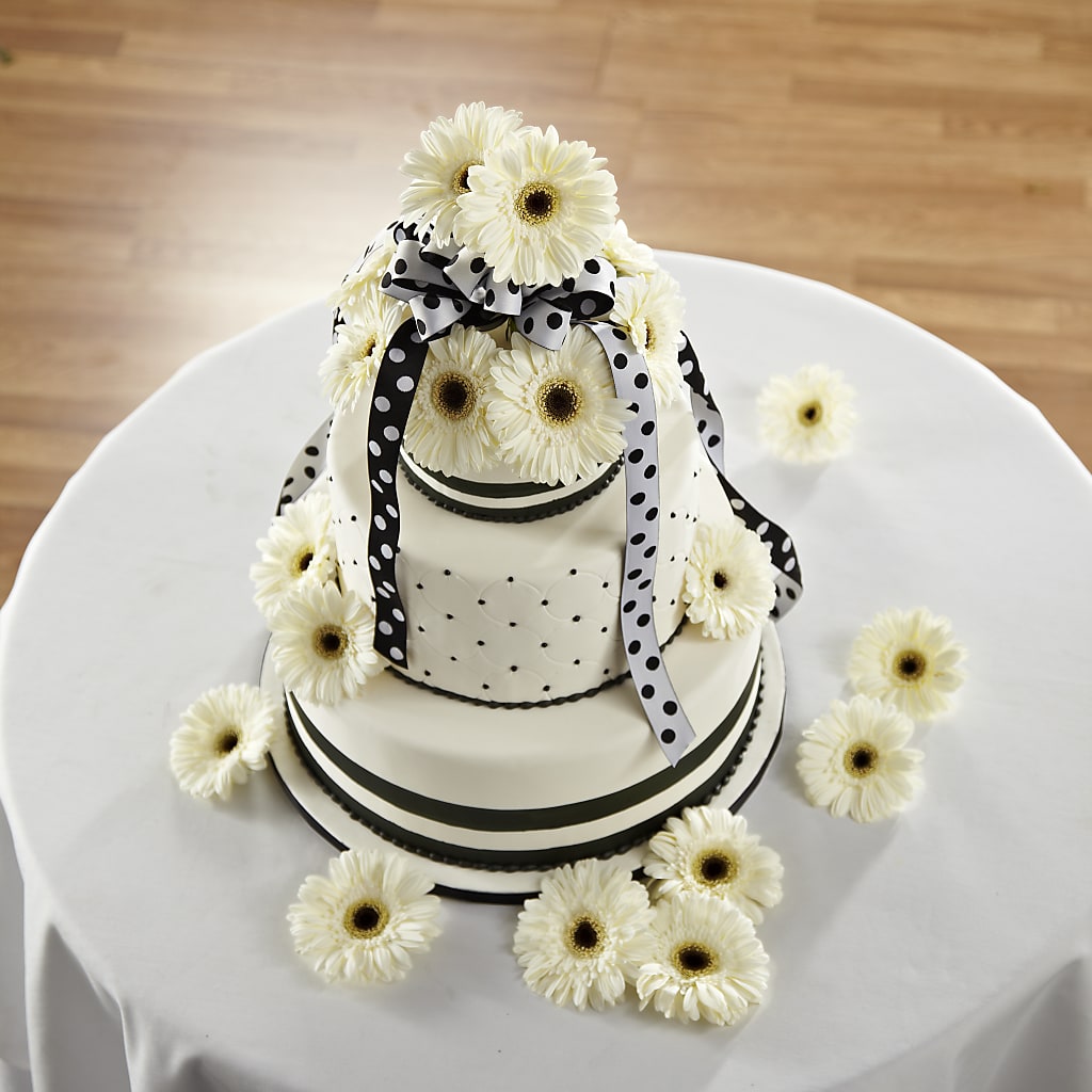 Simple Sophistication Cake Décor – Fleuriste Boutique Du Moulin, L'ile-perrot PQ