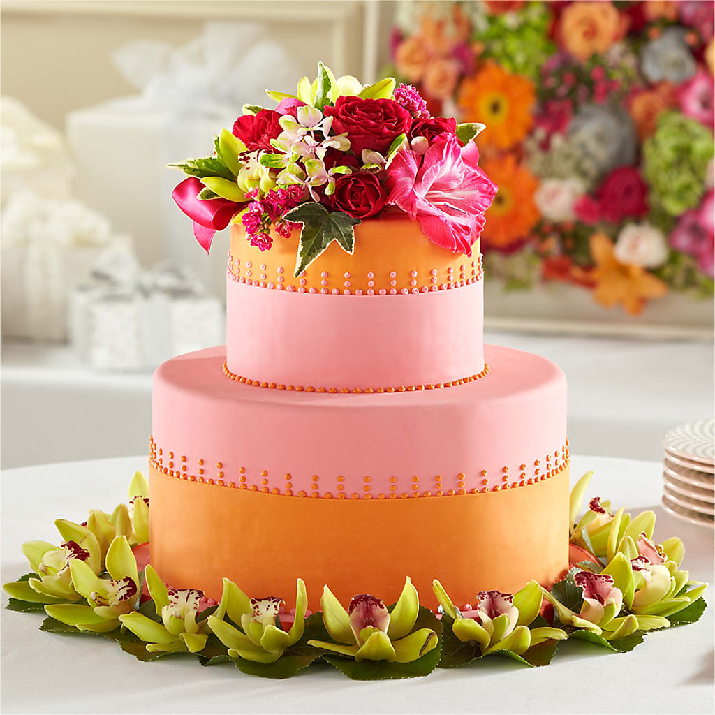 Sweet Citrus Cake Decor – Fleuriste Boutique Du Moulin, L'ile-perrot PQ
