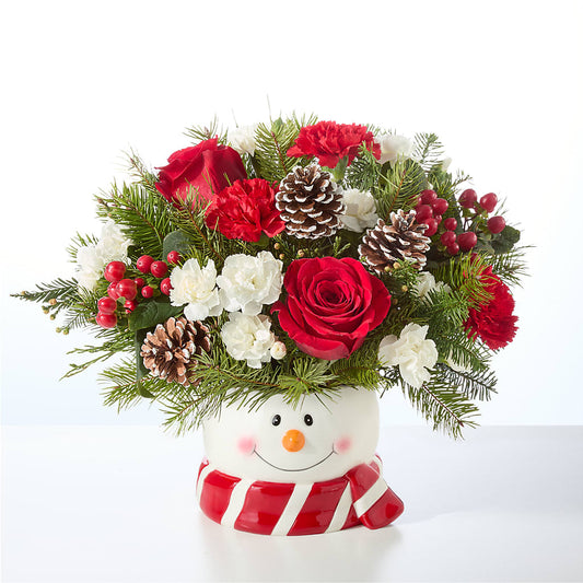 Jolly Snowman Bouquet –  Fleuriste Boutique Du Moulin, L'ile-perrot PQ
