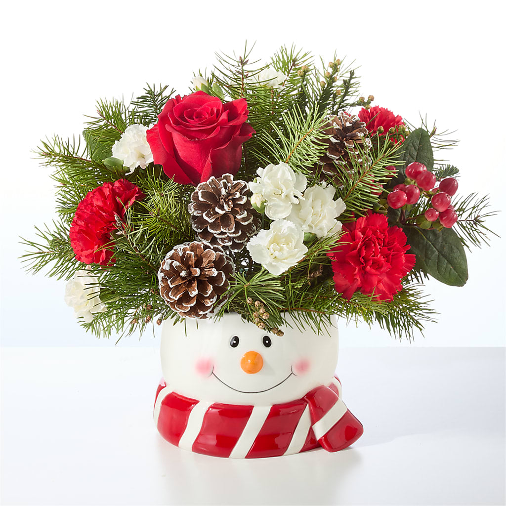 Jolly Snowman Bouquet –  Fleuriste Boutique Du Moulin, L'ile-perrot PQ
