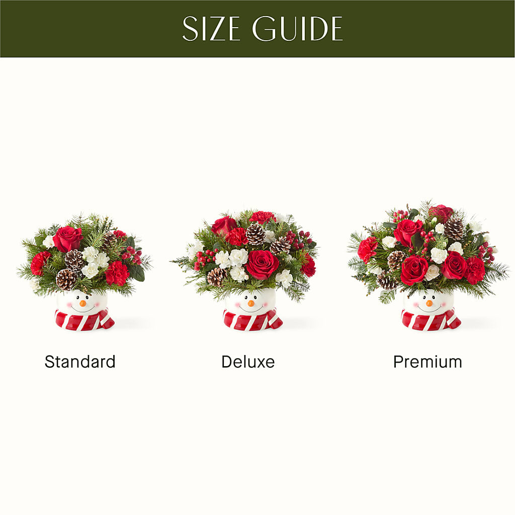 Jolly Snowman Bouquet –  Fleuriste Boutique Du Moulin, L'ile-perrot PQ