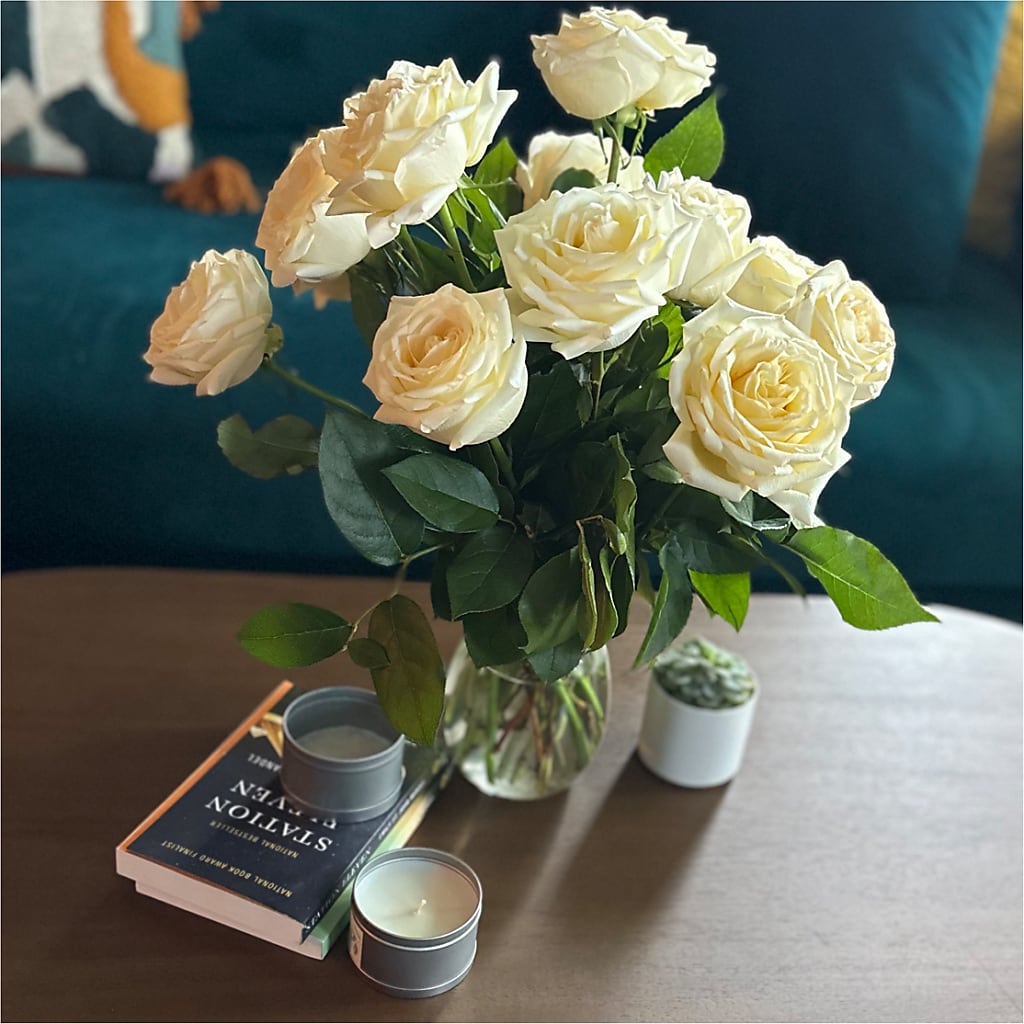 Long Stem Yellow Rose Bouquet –  Fleuriste Boutique Du Moulin, L'ile-perrot PQ