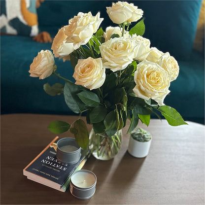Long Stem Yellow Rose Bouquet –  Fleuriste Boutique Du Moulin, L'ile-perrot PQ