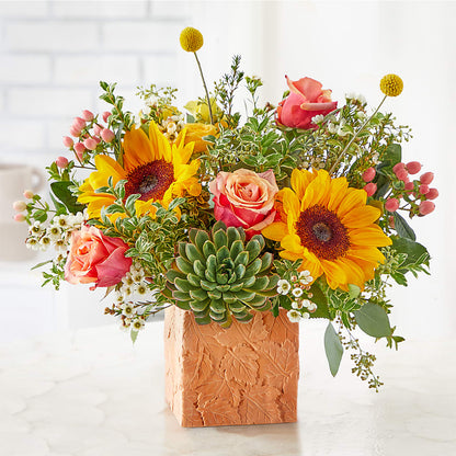 Sunflower Season Bouquet –  Fleuriste Boutique Du Moulin, L'ile-perrot PQ