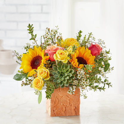 Sunflower Season Bouquet –  Fleuriste Boutique Du Moulin, L'ile-perrot PQ