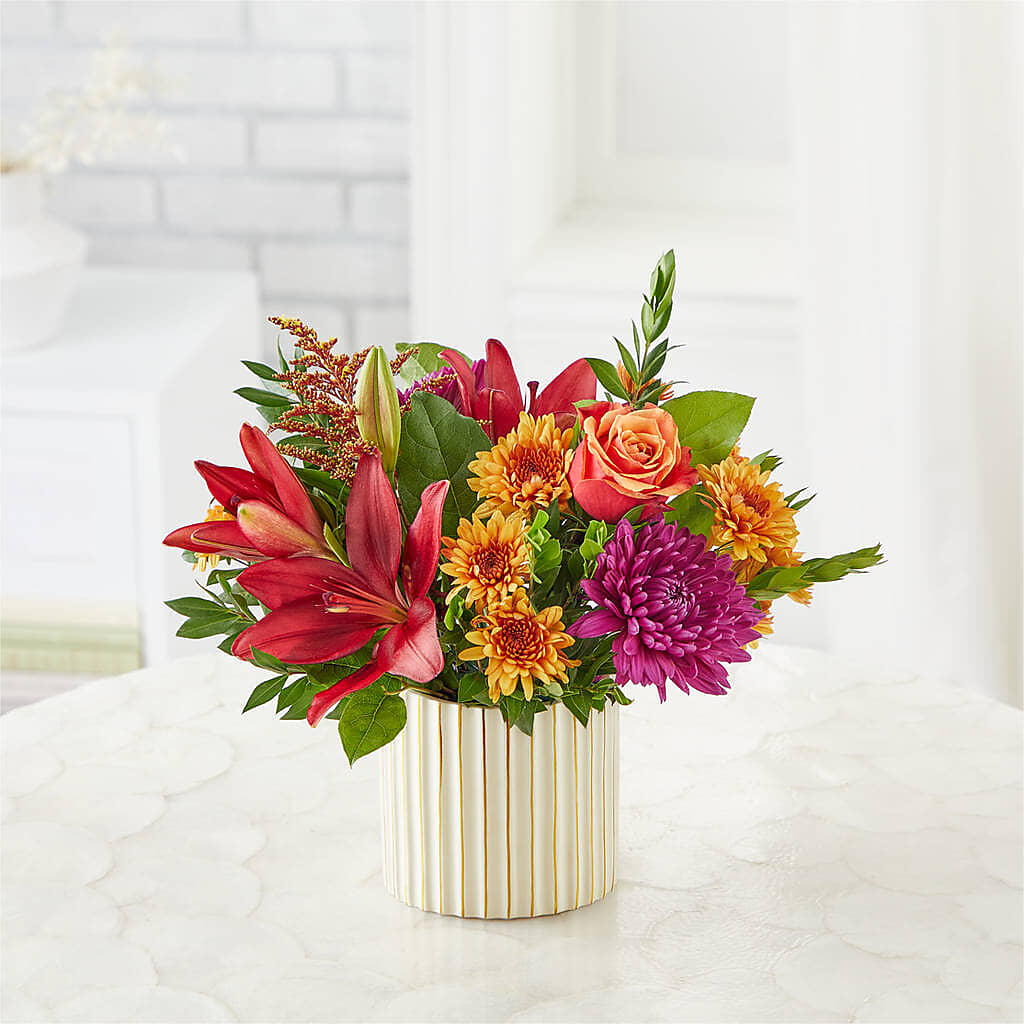 Burgundy Landscape Bouquet –  Fleuriste Boutique Du Moulin, L'ile-perrot PQ
