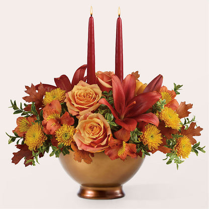 Harvest Table Centerpiece –  Fleuriste Boutique Du Moulin, L'ile-perrot PQ