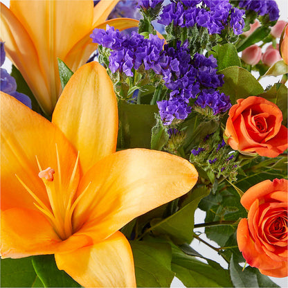 Radiant Citrus Bouquet –  Fleuriste Boutique Du Moulin, L'ile-perrot PQ