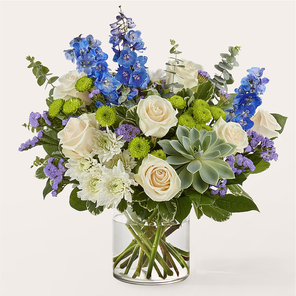 Cerulean Waves Bouquet –  Fleuriste Boutique Du Moulin, L'ile-perrot PQ