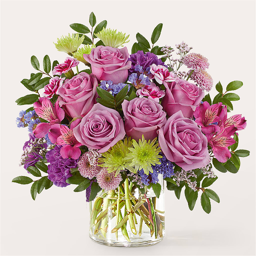 Glass Half Full Bouquet –  Fleuriste Boutique Du Moulin, L'ile-perrot PQ